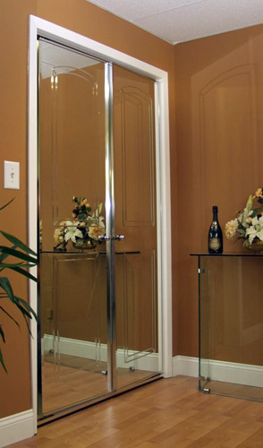 Mirror Closets - Pivot Doors